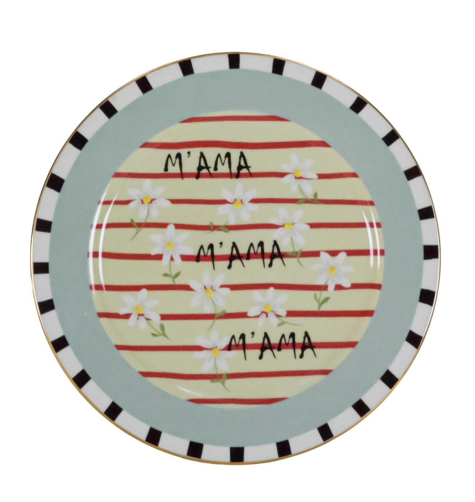 Piatto DR1 Piano Filo Oro 25 cm