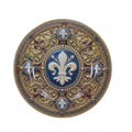 Piatto Filo 5 Oro cm 17
